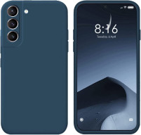 Силиконов гръб ТПУ PREMIUM CASE за Samsung Galaxy S22 Plus 5G S906B тъмно син 